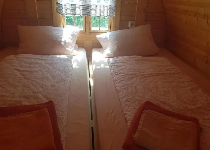 Barrel -schlafen Im Fass Kamp alanı *